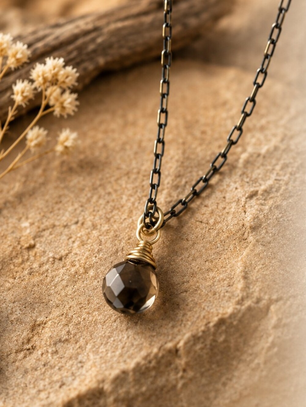 semi•ARTISAN Desert Muse Smoky Quartz Necklace